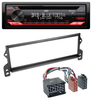JVC CD DAB USB Bluetooth MP3 Autoradio für Mini (bis 2002, Rundpin) - Bild 1 von 4