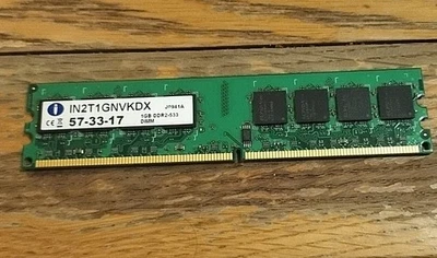 Integral 1GB DDR2-533 DIMM RAM Module - Image 1 of 2