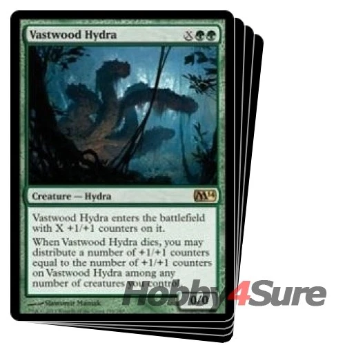 Vastwood Hydra X4 M/NM Magic: The Gathering MTG 2014 Core Set M14 - Image 1 of 1