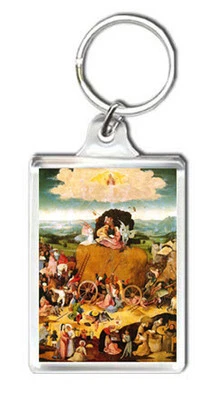 HIERONYMUS BOSCH - HAYWAIN 1500-1502 KEYRING LLAVERO