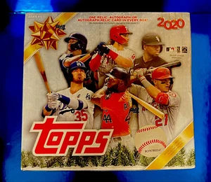 Topps Holiday Mega Box 2020 sellado béisbol MLB Navidad 🙂 autógrafo probabilidades 1:302 - Imagen 1 de 4
