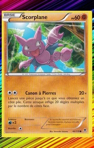 Scorplane - XY4:Vigueur Spectrale - 46/119 - Carte Pokemon Neuve Française - Picture 1 of 1