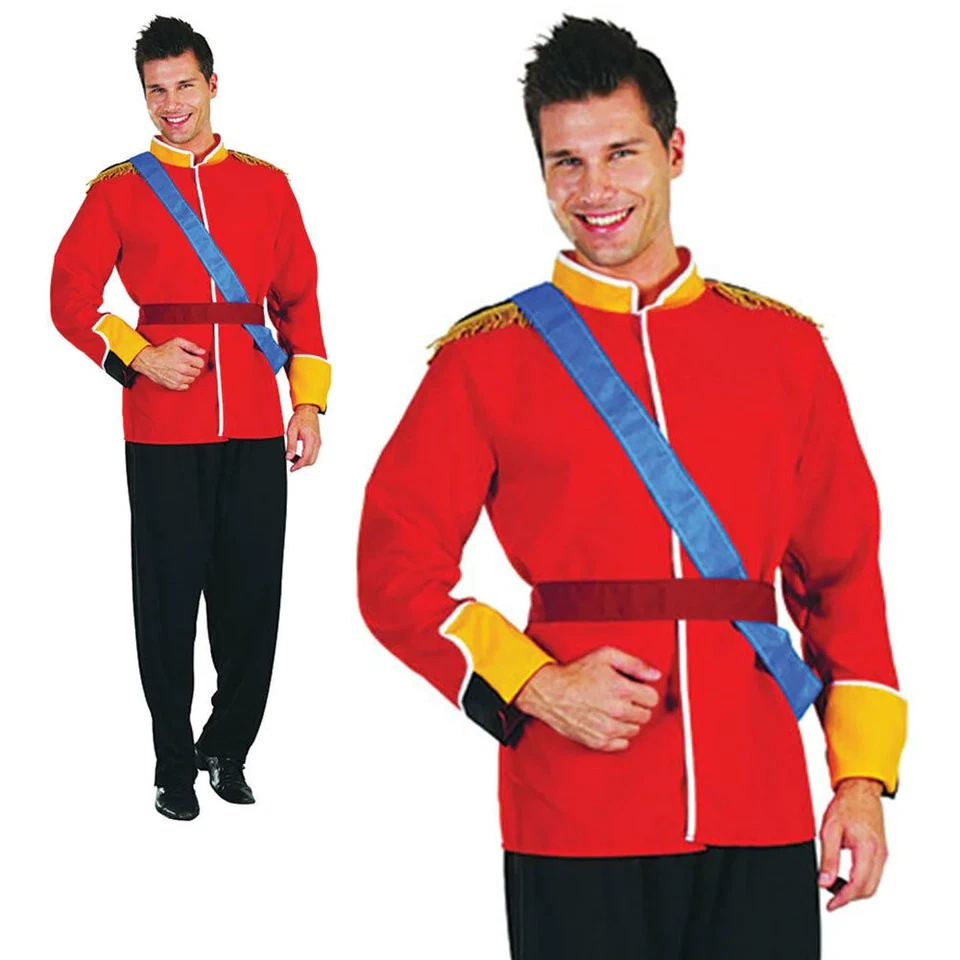 Mens Royal Prince Charming Costume Adults William Panto Fancy Dress New Medium - Image 1 of 1