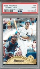 1995 Pinnacle Don Mattingly Museum Collection PSA 9