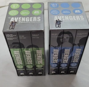 The Avengers Box Lot VHS 1967 1965 Diana Rigg Patrick Macnee - Picture 1 of 4