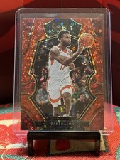 2022-23 Panini Select Red Disco Tari Eason Rookie /49 SP Color Match Rockets RC