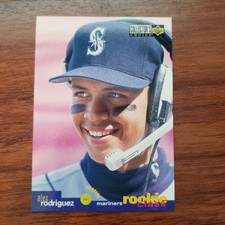 1995 Collector's Choice #5 Alex Rodriguez Seattle Mariners Rookie Class