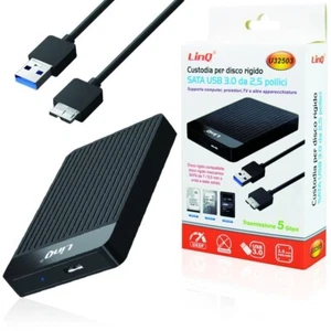 Caja Externa HDD SATA De 2,5'' USB 3.0 U32503 Linq Disco Duro Serial-ATA - Imagen 1 de 1