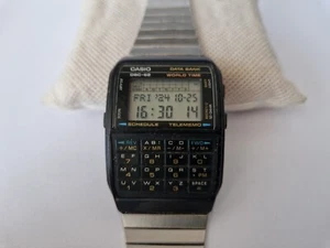 Casio - Data Bank -676 DBC 62- Weltzeit - Taschenrechner - Alarm - Digital - Quarz - Bild 1 von 7