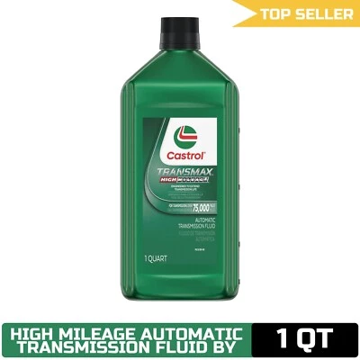 Castrol Transmax High Mileage Automatic Transmission Fluid, 1 Quart - Image 1 of 3