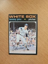 1971 Topps-#520-TOMMY JOHN-Chicago White Sox-NEAR MINT-High Number