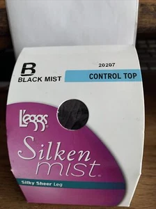 L'eggs Silken Mist Control Top Strumpfhose, Black Mist 20207, Größe B, Sh... - Bild 1 von 5