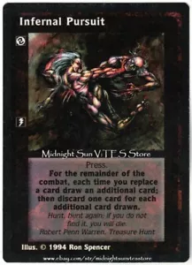 Infernal Pursuit variant 2 of 2 Jyhad V:TES VTES Vampire CCG - Picture 1 of 1