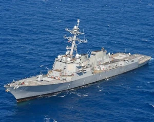 USS FORREST SHERMAN 8X10 PHOTO DDG-98 NAVY US MILITARY GUIDED MISSILE DESTROYER - Picture 1 of 1