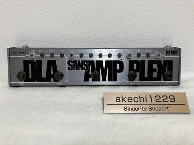 Tech 21 Sansamp Fly Rig 5 Guitar Multi-Effects Pedal Used Tested w/ Power supply - Image 1 of 4