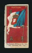 1900 E17 Breisch-Williams Caramel FLAG SERIES -Portugal (Blank Back Version)