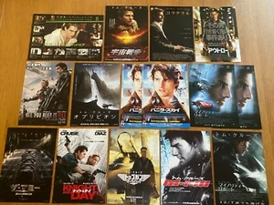 Tom CRUISE JAPAN flyer x15 + Gangs of New York + Kill BIll items for heemooch-0 - Picture 1 of 2