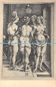 R378183 M Die vier nackten Frauen J K Albrecht Dürer Serie Nr 330 - Bild 1 von 4