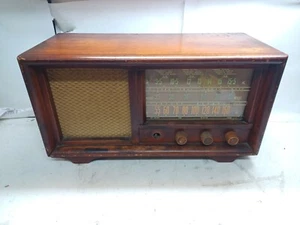 Electrohome Vintage Wooden World Cruiser Short Wave Radio - Bild 1 von 20