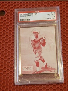 1934 batter up psa 4 chick hafey.