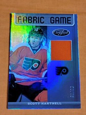 2012-13 Panini Certified Scott Hartnell Fabric of the Game Mirror Hot Box FOG-SH
