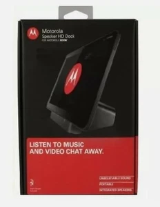 OEM Motorola Hd Music Speaker Dock For Xoom Tablet New - Picture 1 of 2