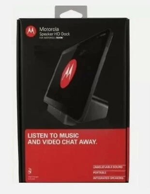 OEM Motorola Hd Music Speaker Dock For Xoom Tablet New - Image 1 of 2