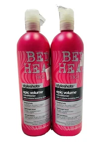 2 bed head styleshots epic volume conditioner 25.36oz ea scuffed bottle - Picture 1 of 1