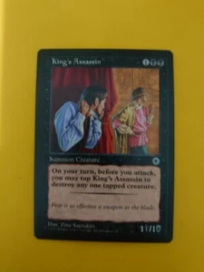 King's Assassin. Portal Summon Creature. Magic the Gathering Card. - Picture 1 of 6