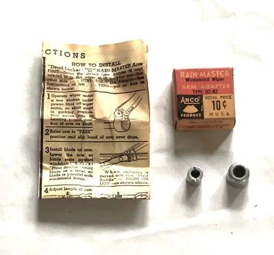 Anco Type D2-N2 RainMaster Wiper Arm Adapter 41-47 Chrys DeSoto Dodge Studebaker - Image 1 of 3