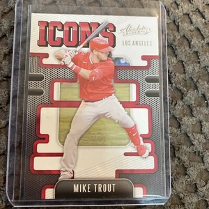 2021 Panini Absolute Icons Mike Trout #I-7 - Picture 1 of 1