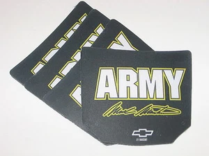 Mark Martin #01 4 Pack Foam Drink Hood-Shaped Coasters Set 4" x 4" each FREE S&H - Picture 1 of 1