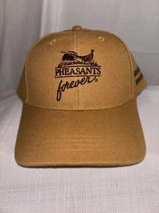 Pheasants Forever "Rooster Booster" Jagdhut Erwachsene verstellbar Neu mit Etikett NEU braun - Bild 1 von 4