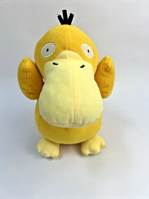 2020 Detective Pikachu 9” Pelúcia Psyduck Wicked Cool Toys Pokemon Amarelo - Imagem 1 de 4