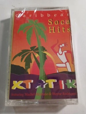 Caribbean Soca Hits - XTATIK Cassette 1994 BRAND NEW SEALED UNOPENED RARE - Image 1 of 4
