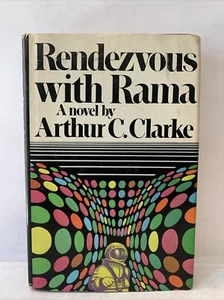 Rendezvous With Rama A Novel by Arthur C. Clarke 1973 HC/DJ - Picture 1 of 4