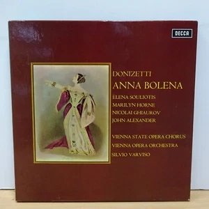 SET 446 9 DONIZETTI Anna Bolen VIENNA OPERA VARVISO DECCA STEREO 4LP BOX EX+ - Picture 1 of 10