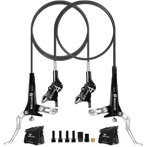 BUCKLOS HB-CP4 MTB 4 Piston Hydraulic Disc Brake Front&Rear for IIIPRO E4 Brakes - Picture 1 of 27