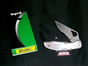 Byrd Meadowlark 2 Knife 2017 Stainless BY04PS2 8cr13Mov Steel 4.031" W/Packaging - Picture 1 of 12