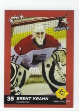 2003-04 Las Vegas Wranglers (ECHL) Brent Krahn (goalie)