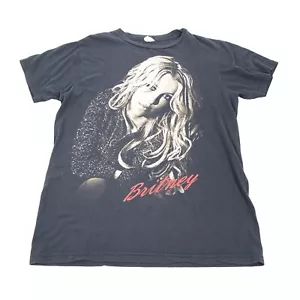 2011 Brittany Spears Femme Fatale Tour Short Sleeve T-Shirt Medium Adult Black M - Picture 1 of 6