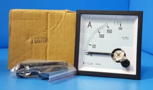 Analog Panel Ampere Meter , 72TI, 0-150A, Panel Mount - Picture 1 of 6