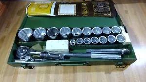 Vintage Cummins 21 Piece 3/4" Socket Set,case,rare,new! - Picture 1 of 8