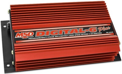 MSD DIGITAL 6PLUS IGNITION CONTROL BOX,RED,UN...