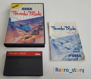 SEGA Master System - Thunder Blade - PAL - Foto 1 di 7