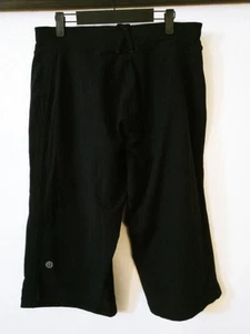 Rare Vintage Lululemon Big Octagon Logo Men’s Shorts Gr. L Black Long 19’ Insseam - Bild 1 von 4
