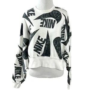 Nike Sportswear Icon Clash Fleece Crew Sweatshirt Women’s Small 2009 Oversized - Picture 1 of 12