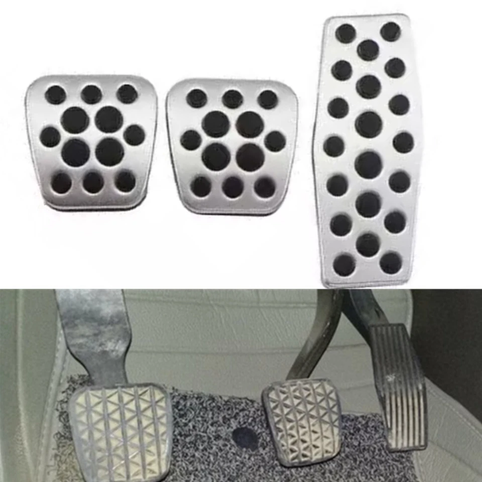 Manual Trans Pedal Covers for Chevrolet Cruze Malibu Impala Equinox Blazer - Image 1 of 2