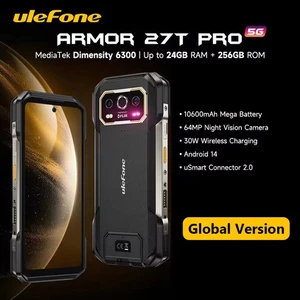 Ulefone Armor 27T Pro 5G Thermal Imaging Rugged Phone 24GB+256GB 10600mAh 120Hz - Picture 1 of 28