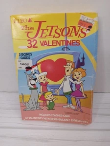 Tarjetas de San Valentín Supersónicos 32 quilates vintage 1990 selladas NUEVO stock antiguo con sobres - Imagen 1 de 8